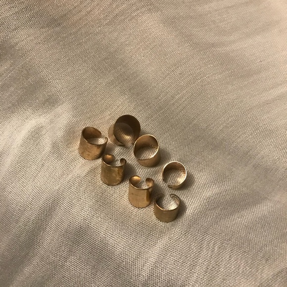 Gold Stackable Rings Set - Picture 6 of 6